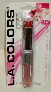 1 L.A. COLORS Lips Lipgloss & Lipstick Duo TWINKLE BLC822 - Picture 1 of 1