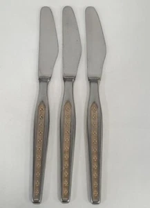 Lote de 3 cuchillos de mantequilla Schaso Solingen Rostfrei Alemania de colección - Imagen 1 de 8