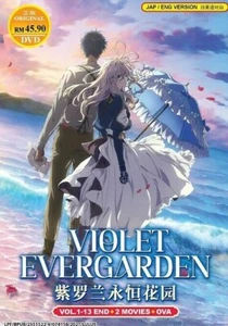 DVD Violet Evergarden Vol.1-13 END+2 Movies+OVA English DUB All Region FREESHIP - Picture 1 of 5