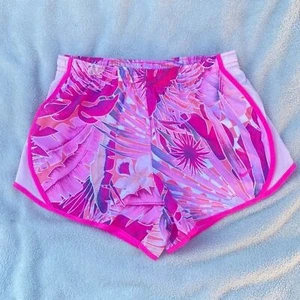 Nike dri-fit M girls running shorts floral print Used excellent condition - Picture 1 of 5