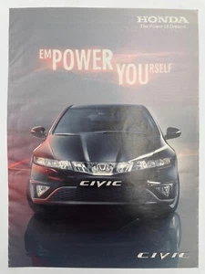 Clipping Pubblicità Advertising 2006 Citroën Honda Civic empower yourself - Picture 1 of 1