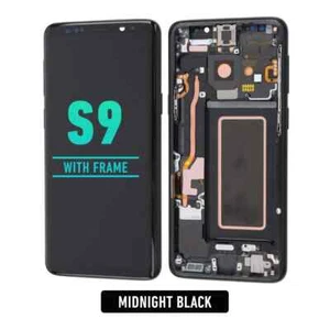 For Samsung Galaxy S9 G960 LCD Screen Digitizer Display Replacement with Frame - Picture 1 of 3
