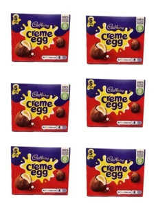 Cadbury Crème Ei 5er Pack Milchschokolade Eier mit weicher Fondant Mitte - Bild 1 von 30