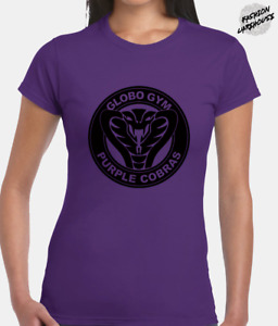 Purple Cobras Ladies T Shirt Cool Dodgeball Average Joes Funny Fancy Dress Top