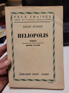 Heliopolis .. Ernst Junger .. Editions Plon - Picture 1 of 4