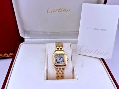Cartier Panthere 1280 22mm Diamond Bezel 18K Yellow Gold - Image 1 of 4