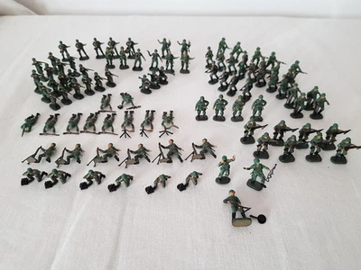 Lot 95 Petits Soldats 1/72 Peints - US Army - Seconde Guerre Mondiale - Photo 1/4