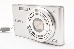 Sony DSC-W830 Silver Compact Digital Camera Cyber-shot 25-200mm Tested Working - Picture 1 of 10