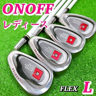 TE- ONOFF Ladies Golf Clubs 4 Iron Set Beginner Women's Carbon Shaft - Image 1 of 4