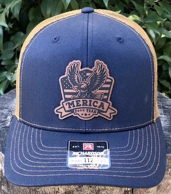 Sombrero ajustable America F**K Yeah Richardson 112 hecho en EE. UU. Foto 1 de 4