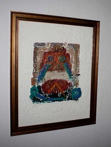 DAVID DODSWORTH Art Lithograph, Signed & Numbered, Frame, COA, "MOAS I", UACC - Picture 1 of 10