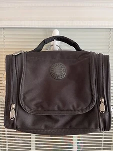 Ricardo Beverly Hills Travel Toiletry Zippered Bag Black Hanging Organizer EUC - Picture 1 of 11