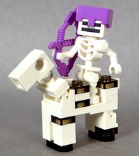 lego minecraft skeleton horse