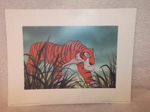Disney Dschungelbuch Sonderedition Lithographie für Shere Khan Skulptur 1998 - Bild 1 von 6