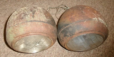 Años 40 INTERNACIONAL HAZ SELLADO FAROS RAT ROD PÁTINA KB6 KB7 IHC Foto 1 de 4