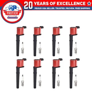 Set of 8 Ignition coil + Spark Plug Compatible with 2000-04 Lincoln Navigator - Picture 1 of 1