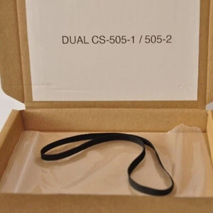 Turntable Drive Belt Dual CS505-1 CS505-2 Boxed Premium Quality Fix 33/45 select - Picture 1 of 4