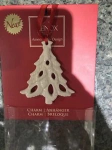 Lenox Pierced Tree Porcelain Ornament Christmas Macy's Yuletide Collectible  - Picture 1 of 1