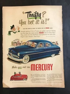 Anuncio vintage de Mercury 1949 - Imagen 1 de 1