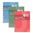 Refill Pad Colour Single The U.®Stationery Book A4 Refill Pad