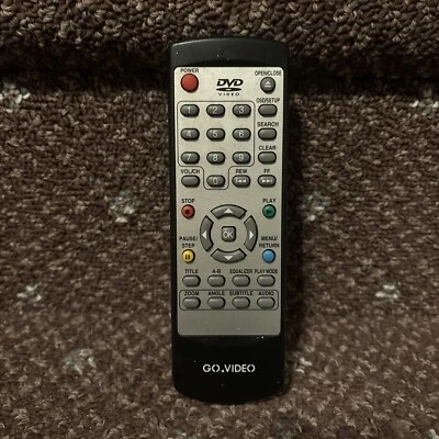 Mando a distancia de reemplazo para reproductor de DVD Go Video Sonic Blue DVP950 Foto 1 de 4