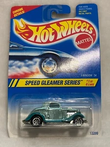 1994 Hot Wheels Speed Gleamer Series 3-Window '34 Toy Car #1 of 4 - Picture 1 of 7
