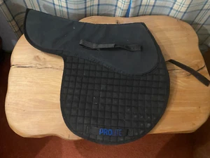 Prolite Black Padded Numnah Medium / Cob - Bild 1 von 4