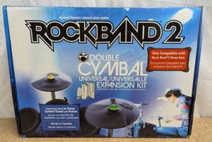NEU Rock Band 2 Doppel Becken Erweiterungsset Rockband Wii PS3 Xbox 360 OPEN BOX - Bild 1 von 11