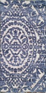 Hand Tufted rug - dark blue - Picture 1 of 1