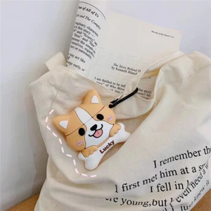 Koji Dog with lucky bone AirPods Silicone Case Protective AirPod Charging Case - Picture 1 of 9