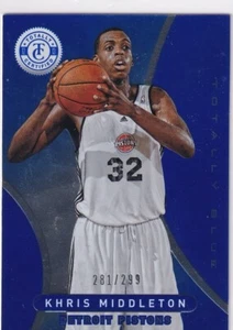 2012-13 Panini Totally Certified NBA No. 298 Khris Middleton 281/299 Rookie - Bild 1 von 2