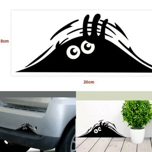 Peeping / Peeking Monster Car Bumper Boot Door Vinyl Decal Sticker 20cm ancho - Imagen 1 de 8