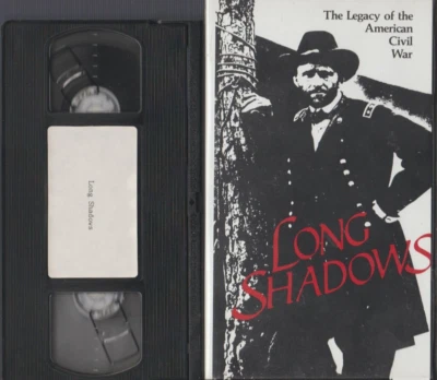 LONG SHADOWS Legacy of American Civil War VHS RARE OOP Ross Spears / James Agee Foto 1 de 2