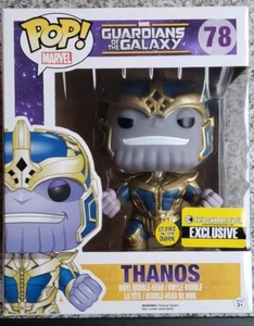 Exclusive Big 6" Guardians of the Galaxy Funko POP! Marvel Thanos Vinyl Figure - Picture 1 of 10