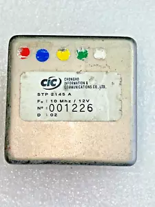 PODWÓJNY PIEKARNIK ULTRAPRECISION OCXO STP2145A 10MHz Sinusoidalna fala +12V EFC Darmowa wysyłka - Zdjęcie 1 z 4