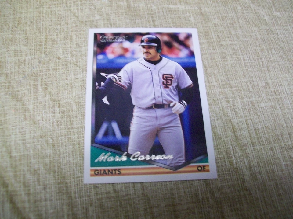 1994 Topps Baseball Mark Carreon Topps Gold #327 - Image 1 of 1