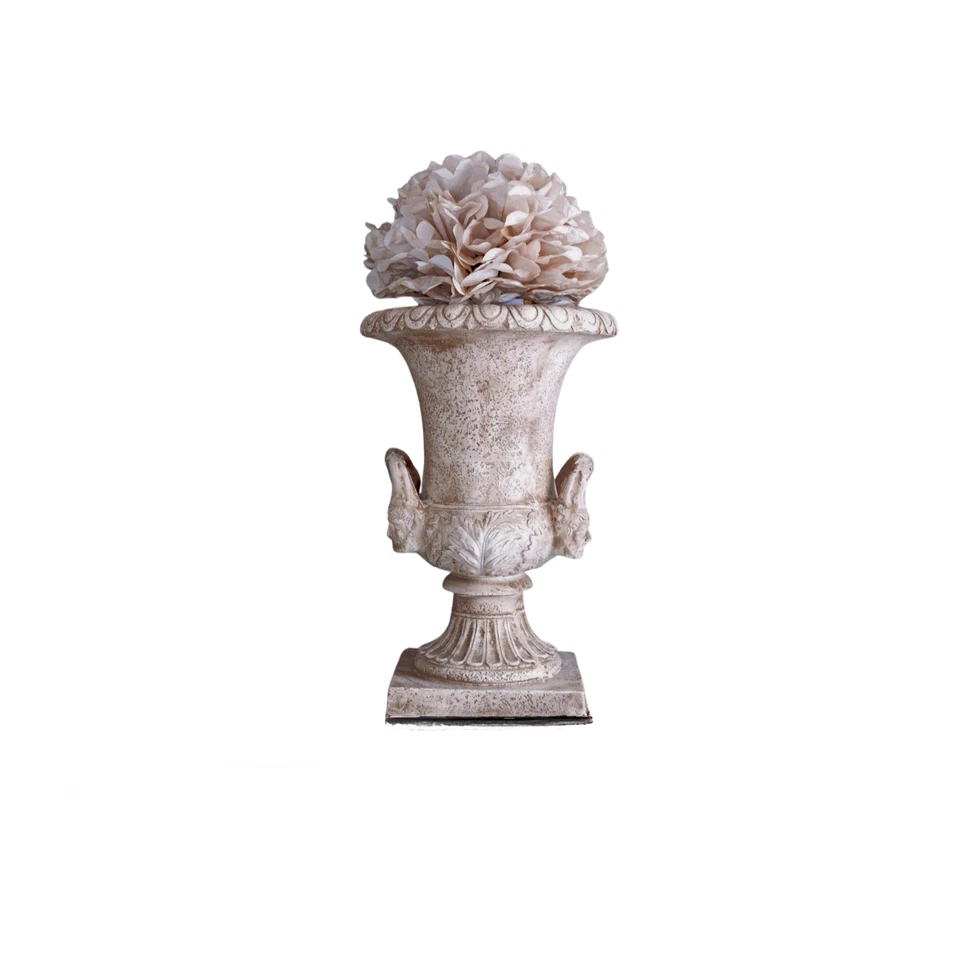 Antik Amphore Barock Pflanzengefäss Pokal Schloss Vase Gartengefäss Gartenvase - Bild 1 von 4