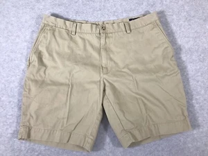 Polo Ralph Lauren Shorts Men 38x9 Classic Fit Chinos Khaki Tan Gold Outdoors - Picture 1 of 11