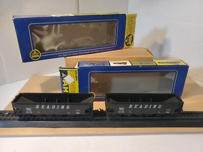 Coches tolva abierta vintage ROCO/AHM 5272-F (2) RDG 1806 hechos en Austria OB Foto 1 de 4