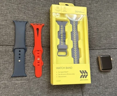 Apple Watch Series 3 38mm Aluminum Case (GPS) With 3 Bands - Image 1 of 4