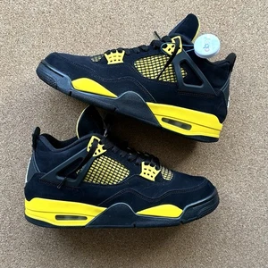 UK 8 - Air Jordan 4 Retro - Yellow Thunder 2023 - Bild 1 von 9