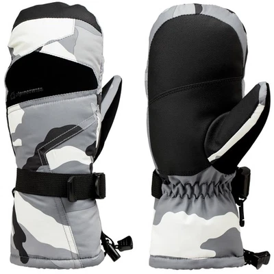 Alpine Swiss Mens Waterproof Ski Mittens 3M Thinsulate Winter Snow Sport Gloves - Image 1 of 4