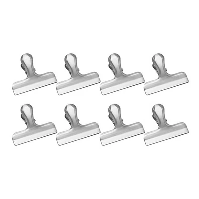  8 Pcs Clip Sigillante Alimentare Fermagli Per Borse Di Sacchetti - Immagine 1 di 4