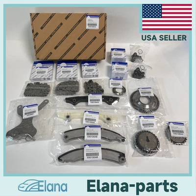 Genuine OEM Timing Chain Kit for 04-13 Jeep Liberty Dodge Dakota Ram1500 3.7 US - Image 1 of 4