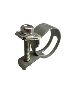 Exhaust Tape Clamp MG W1 Zinc Plated Mild Steel Clip (20mm bandwidth) - Picture 1 of 107
