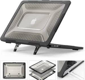 For Macbook AIR 13.6 Inches M4 M3 M2 2025 2024 Hard Shell Stand Case Tough Cover - Picture 1 of 12