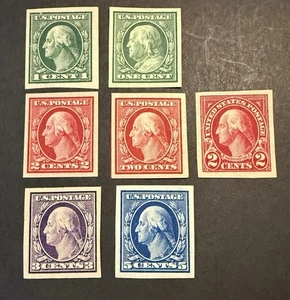 US Scott #343 #344 #347 #408 #409 #535 #577 - Picture 1 of 2