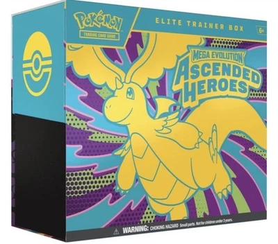 [PRESALE ] Pokemon TCG Mega Evolution ETB Elite Box ASCENDED HEROES - confirmed  - Image 1 of 3
