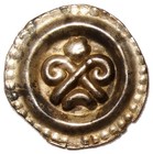   Konstanz, Bistum.  Eberhard II. von Waldburg Brakteat 1250-1270 CC 42