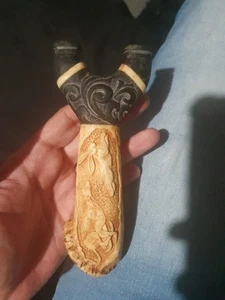 Buffalo And Deer Antler Catapult - Picture 1 of 7